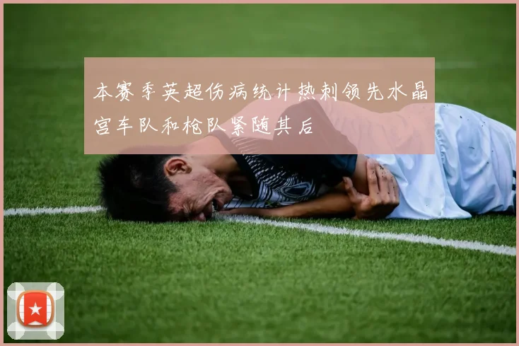 本赛季英超伤病统计热刺领先水晶宫车队和枪队紧随其后